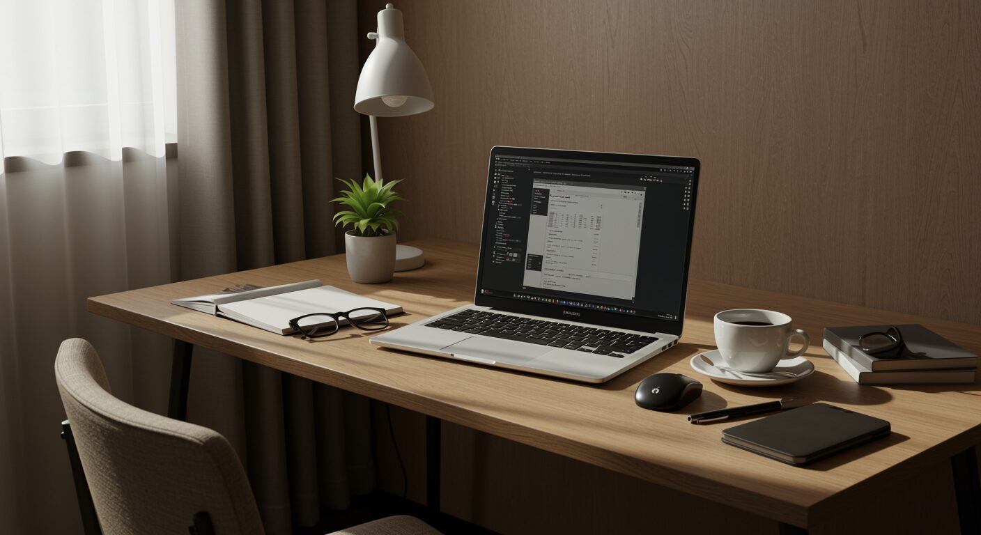 ホテルとワークスペースのフォトリアル画像